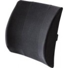Black Lumbar Support Back Cushion