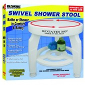 Swivel Shower Stool Rotates 360 degrees 