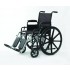 Clearance: Invacare Economy Wheelchair Fixed Arm with Swingaway Footrest ISGEC06 